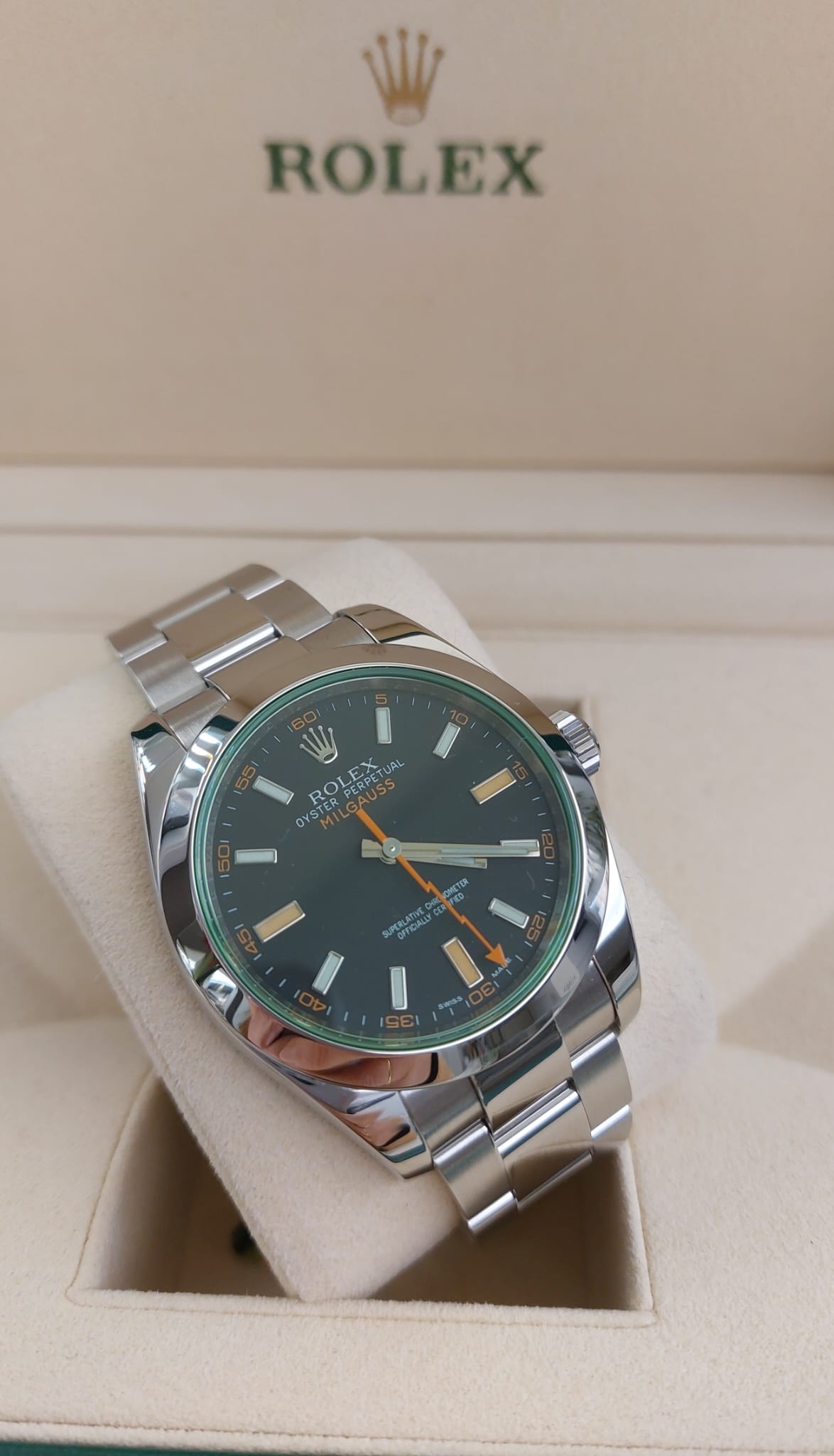 Milgauss nero on sale